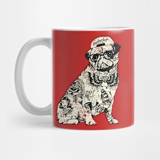 pug tattoo Mug